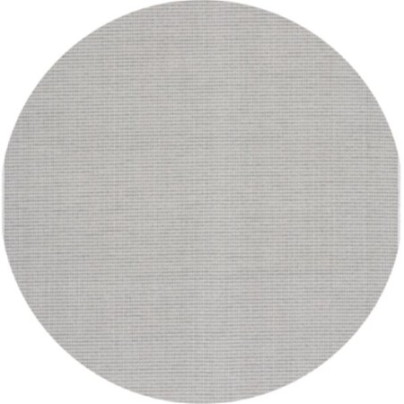 Safavieh 6 ft.-5 in. x 6 ft.-5 in. MSR400 Contemporary Power Loomed Round Rug, Grey MSR4490F-7R